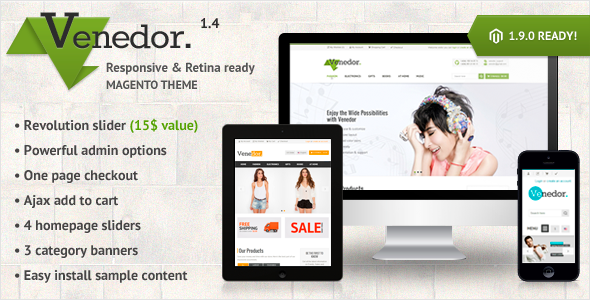 Tema Magento Venedoor