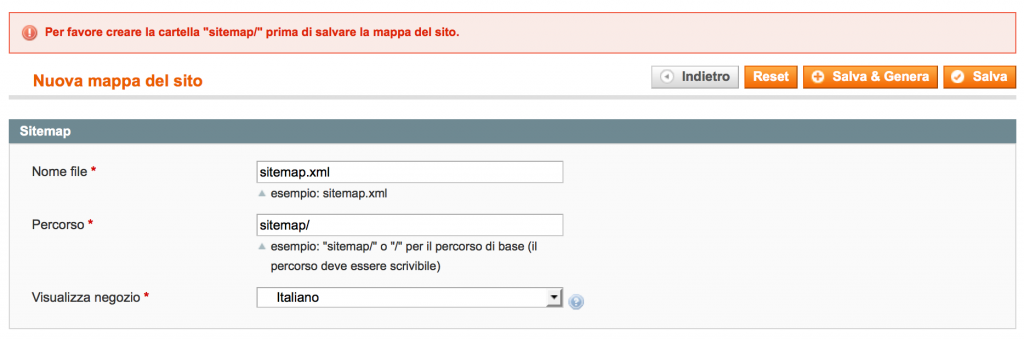 Magento Sitemap 5