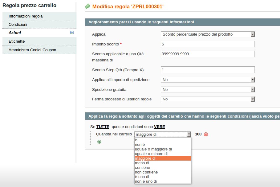 come automatizzare regole carrello Magento come automatizzare regole carrello Magento