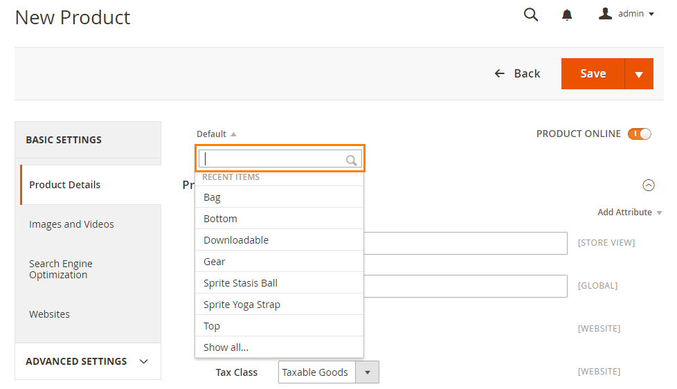 how-create-simple-product-magento-2-choose-simple-product-template