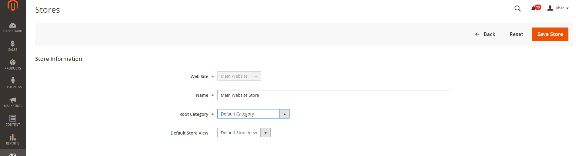 attivazione-root-category
