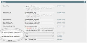 confugurare magento con ssl-3