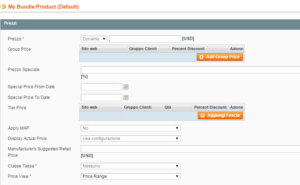 My Bundle Product Gestione Prodotti Catalogo Amministrazione Magento