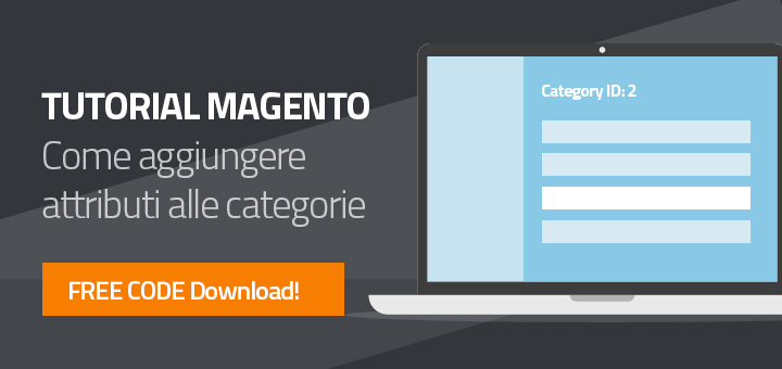 Guida Magento attributi Categoria