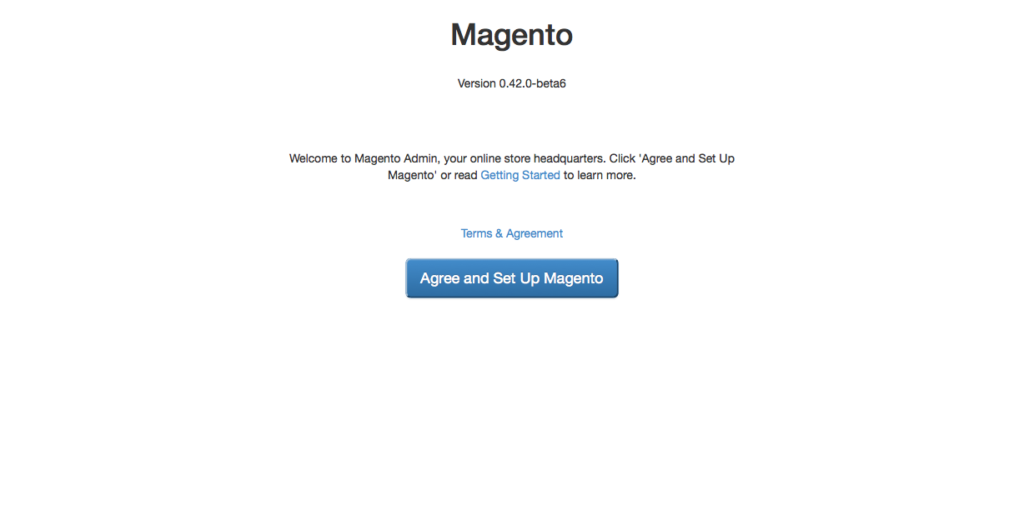 Installazione Magento 2 wizard