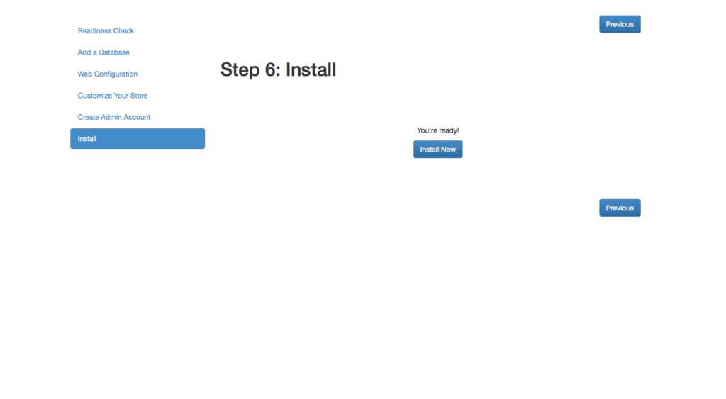 Magento 2 installazione completa