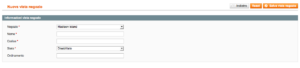 nuova vista negozio magento