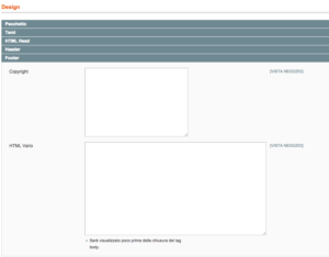 Magentiamo - Messaggio Ferie Ecommerce Magento