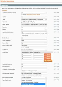 ConfigurazioneModulo Fermo!Point