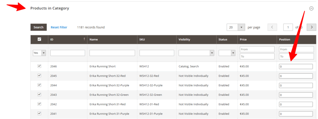 pannello products in category espanso